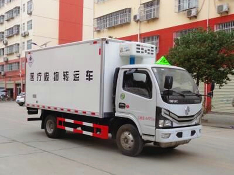 國六東風多利卡醫(yī)療廢物轉(zhuǎn)運車